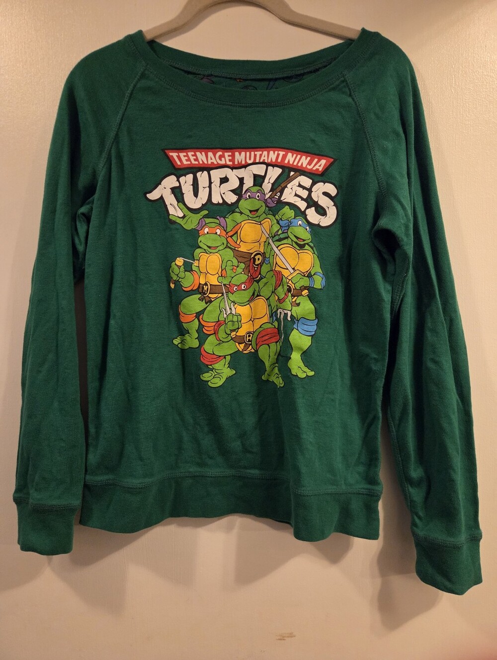 Teenage Mutant Ninja Turtles Long Sleeve Reversible Shirt Kids NO SIZE TAG